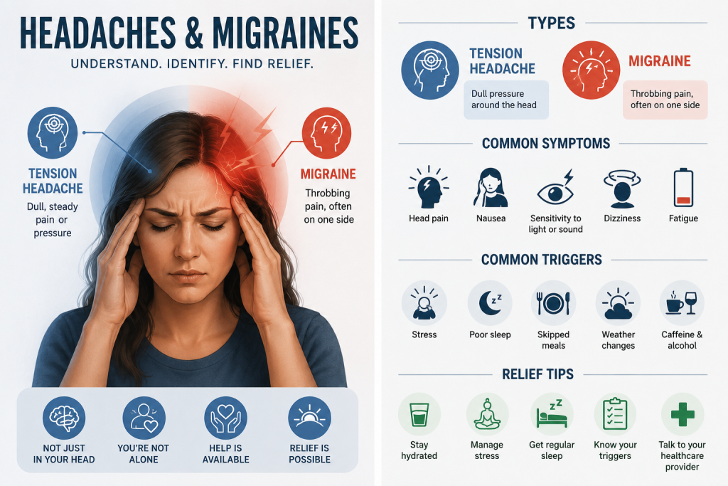 chronic headaches and migraines