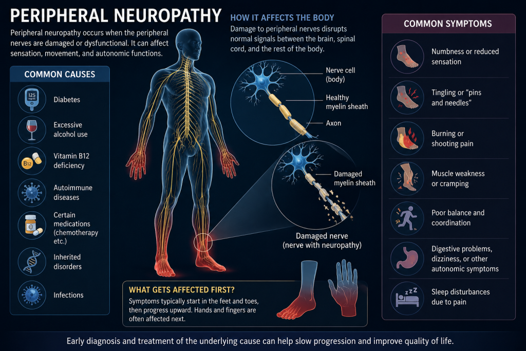 peripheral neuropathy treatment and causes
